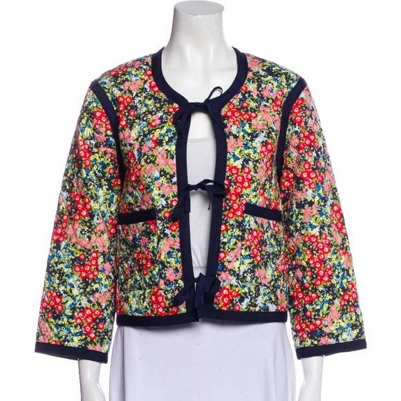 Cara Cara Jackets & Blazers - Cara Cara Floral Multicolor Blazer